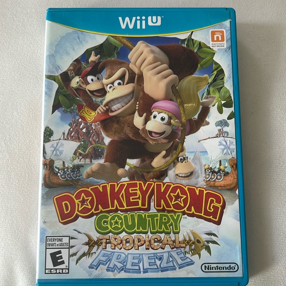 Wii U - DONKEY KING COUNTRY TROPICAL FREEZE - Nintendo - rated E